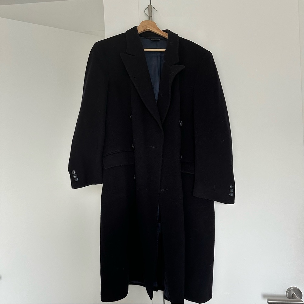 Vintage Double Breasted Wool Coat